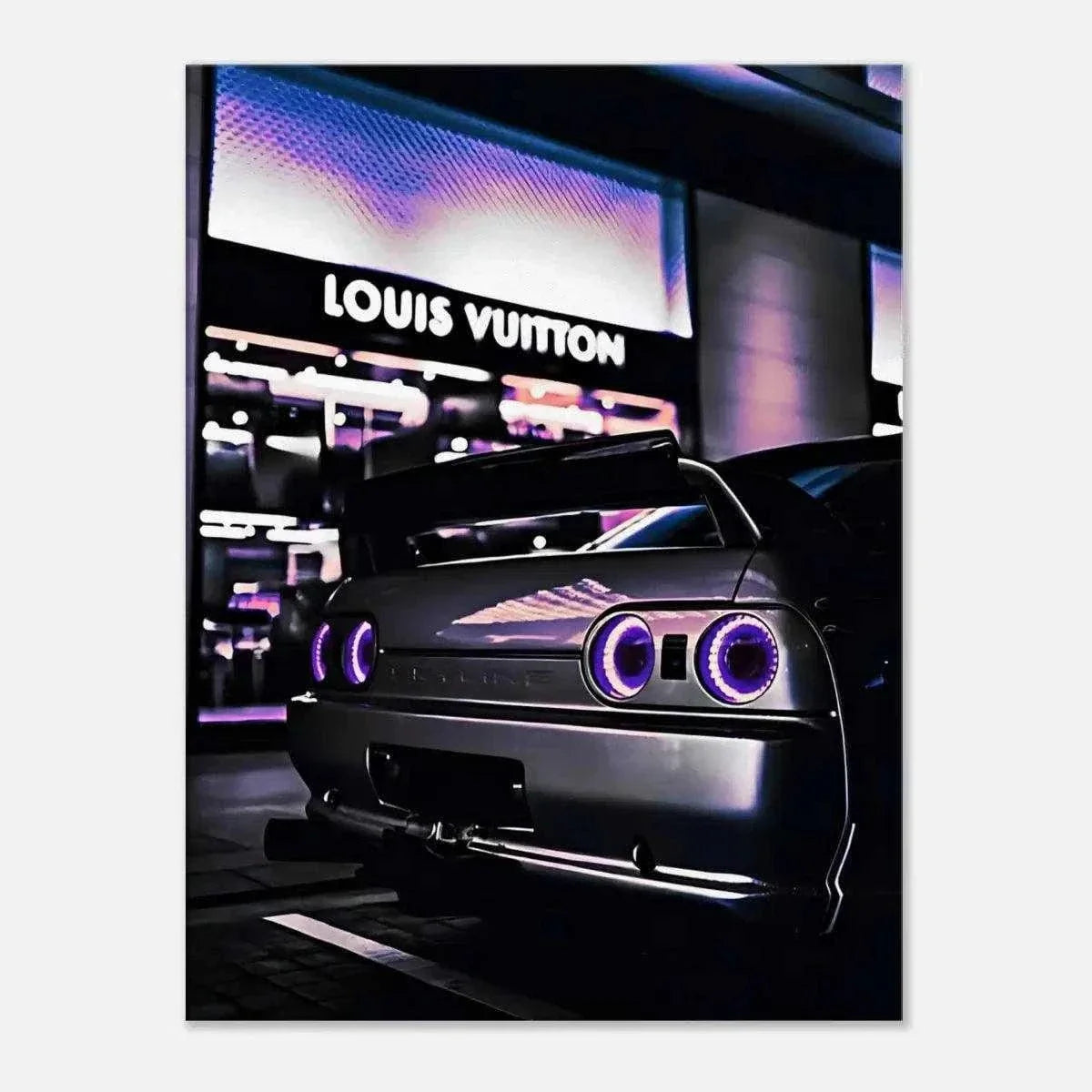 Nissan Skyline - Auto Leinwandbild