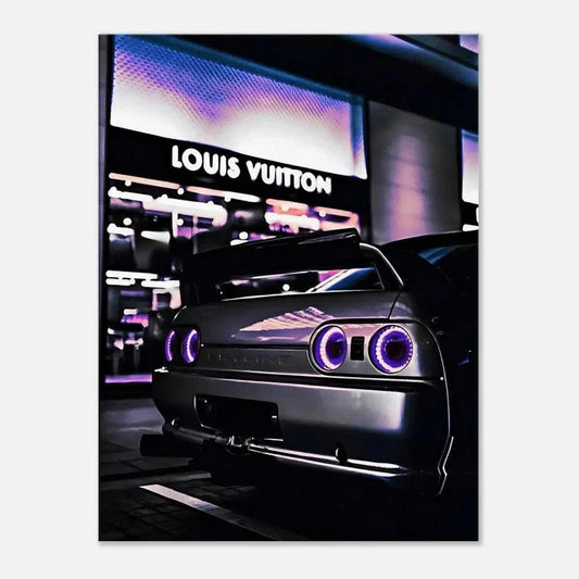 Nissan Skyline - Auto Leinwandbild
