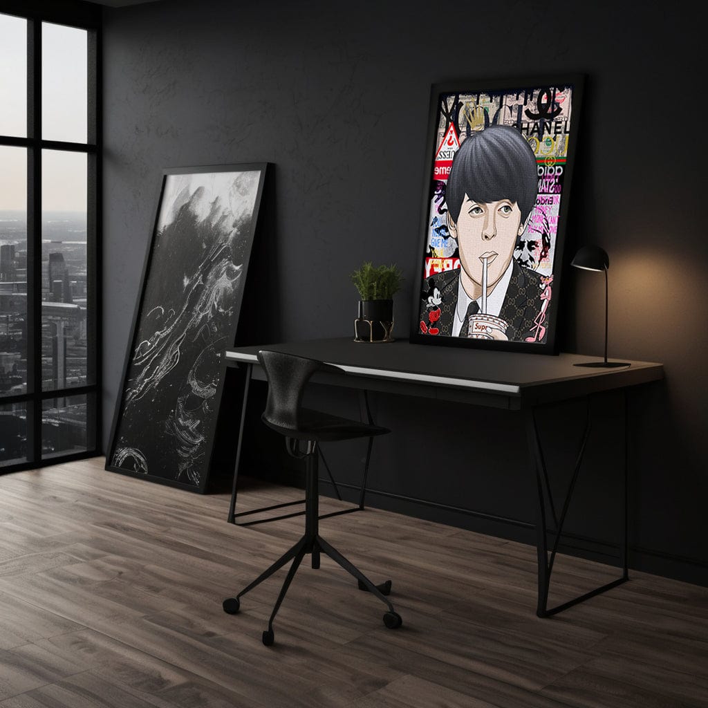 Paul McCartney - Leinwandbild Pop Art