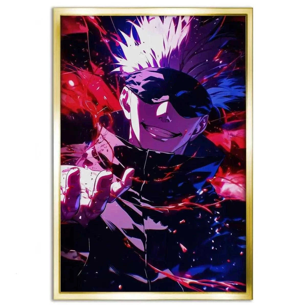 Purple Gojo - Jujutsu Kaisen - Anime Leinwandbild