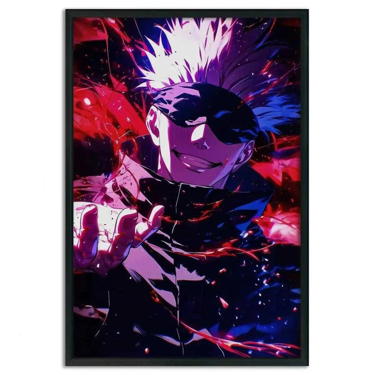 Purple Gojo - Jujutsu Kaisen - Anime Leinwandbild
