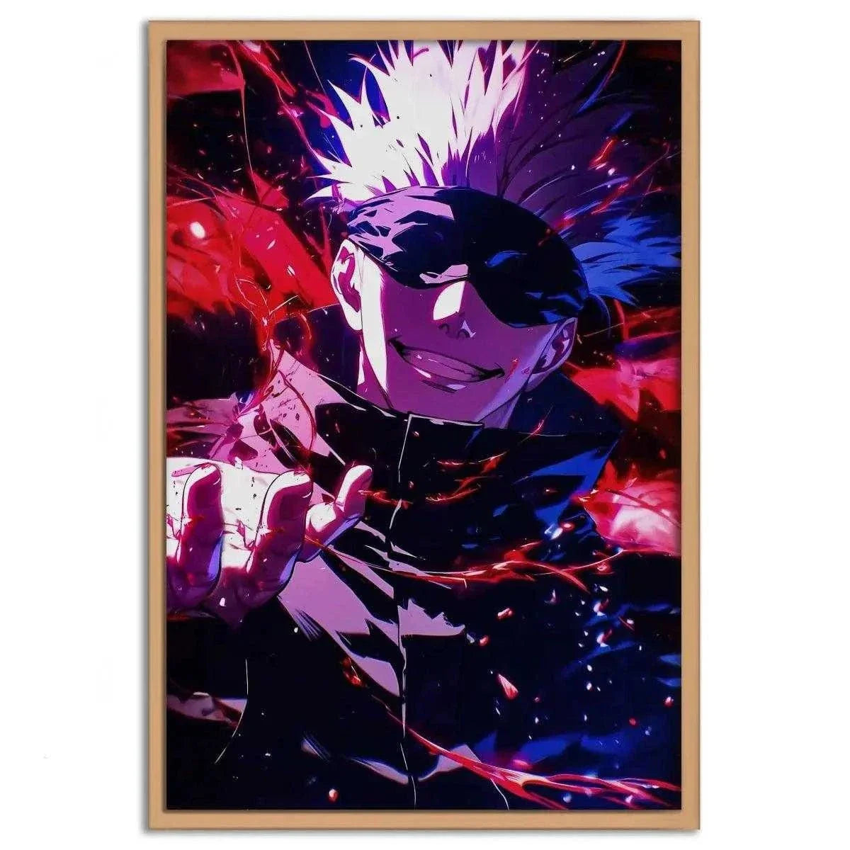 Purple Gojo - Jujutsu Kaisen - Anime Leinwandbild