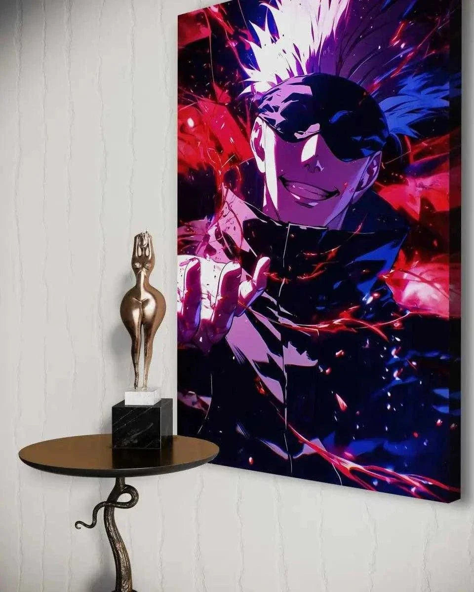 Purple Gojo - Jujutsu Kaisen - Anime Leinwandbild