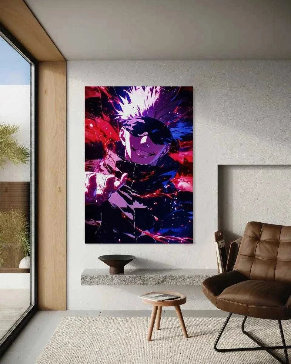 Purple Gojo - Jujutsu Kaisen - Anime Leinwandbild