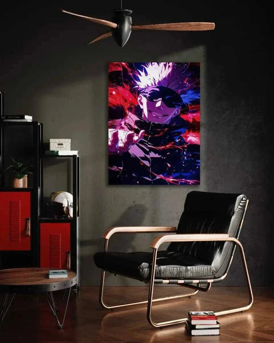 Purple Gojo - Jujutsu Kaisen - Anime Leinwandbild