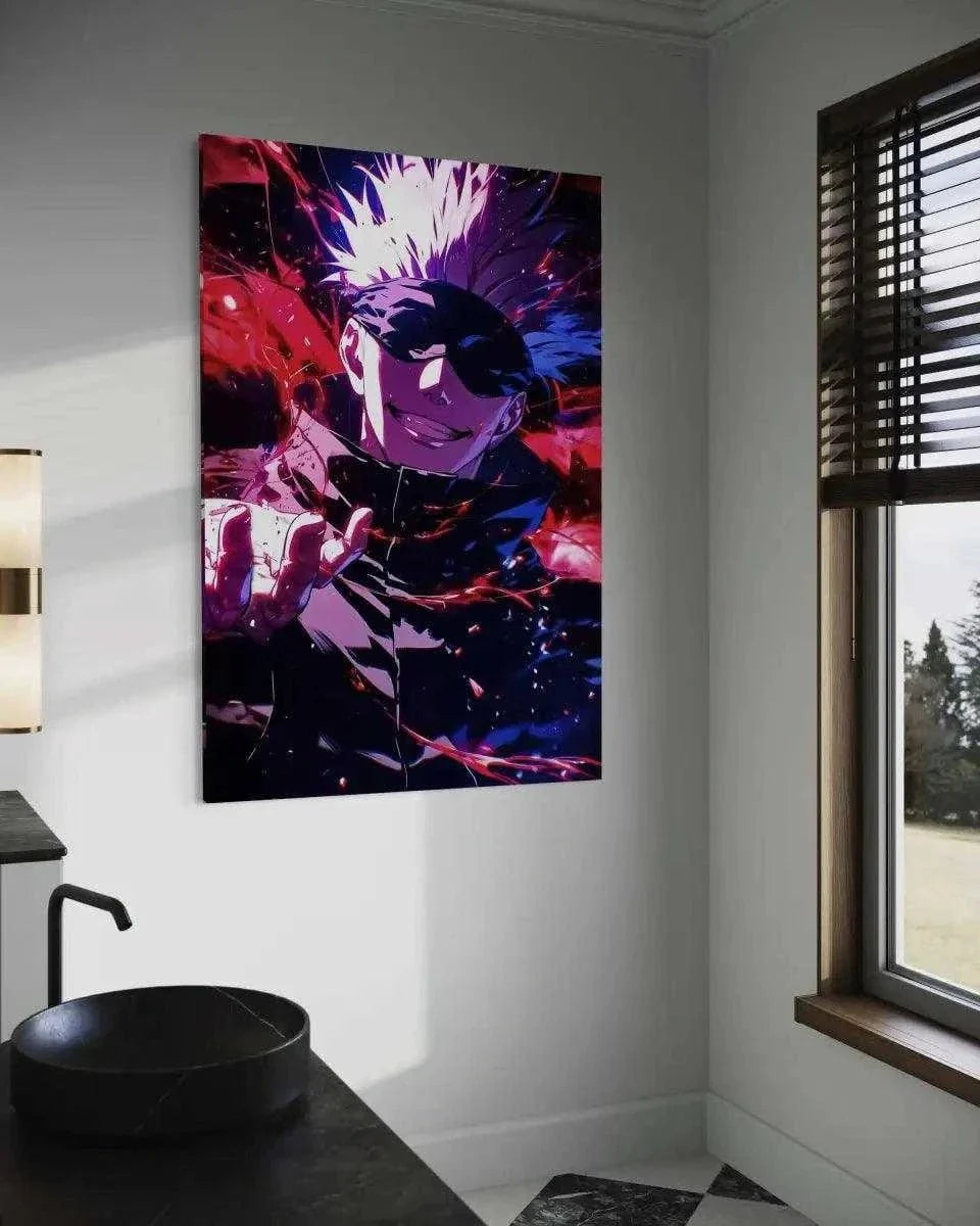 Purple Gojo - Jujutsu Kaisen - Anime Leinwandbild