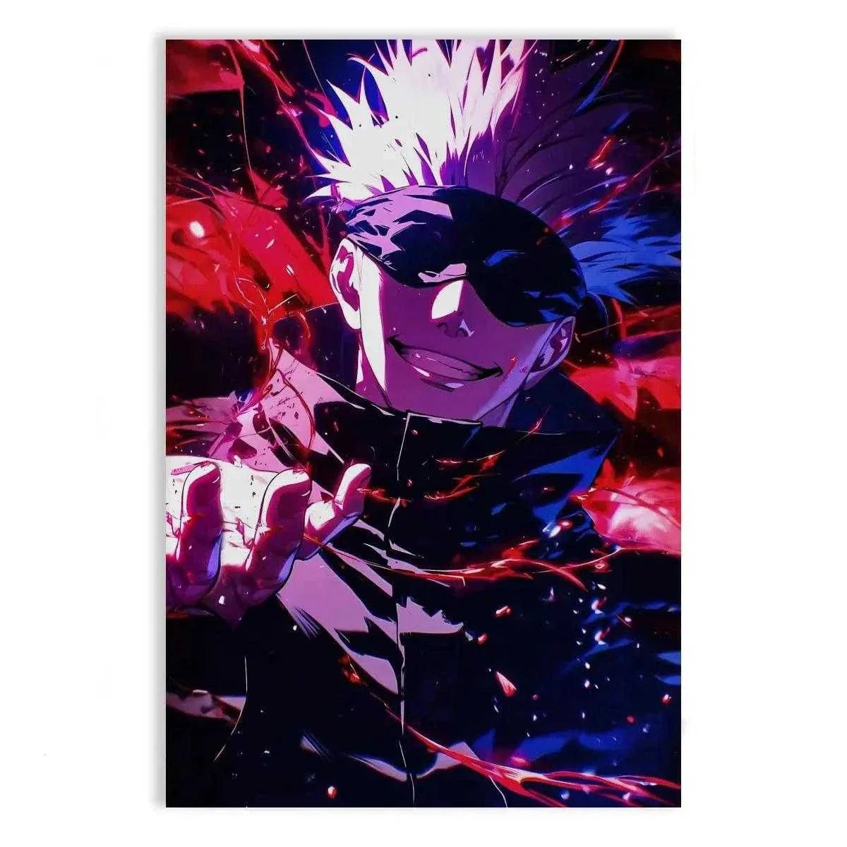Purple Gojo - Jujutsu Kaisen - Anime Leinwandbild