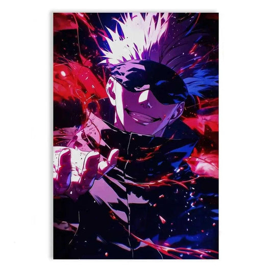 Purple Gojo - Jujutsu Kaisen - Anime Leinwandbild