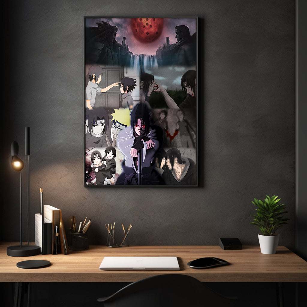 Sasuke's Revenge x SHADOW030 - Anime Leinwandbild