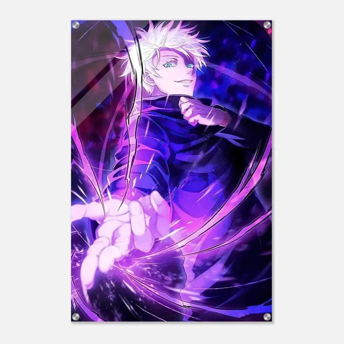 Satoru Gojo - Anime Leinwandbild