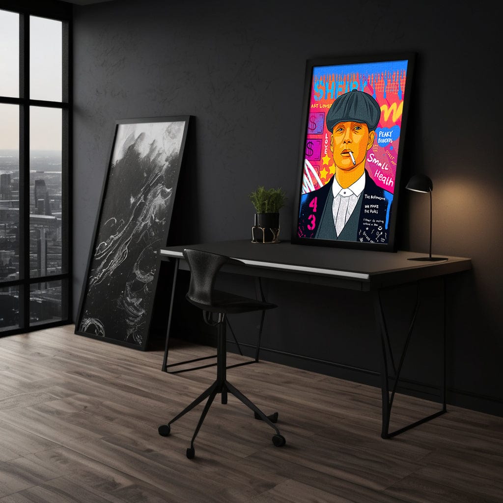 Shelby - Leinwandbild Pop Art