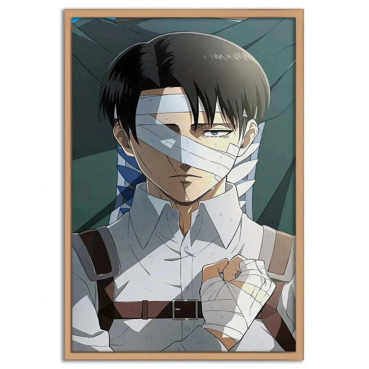 Shinzou o sasageyo - Attack on Titan - Anime Leinwandbild