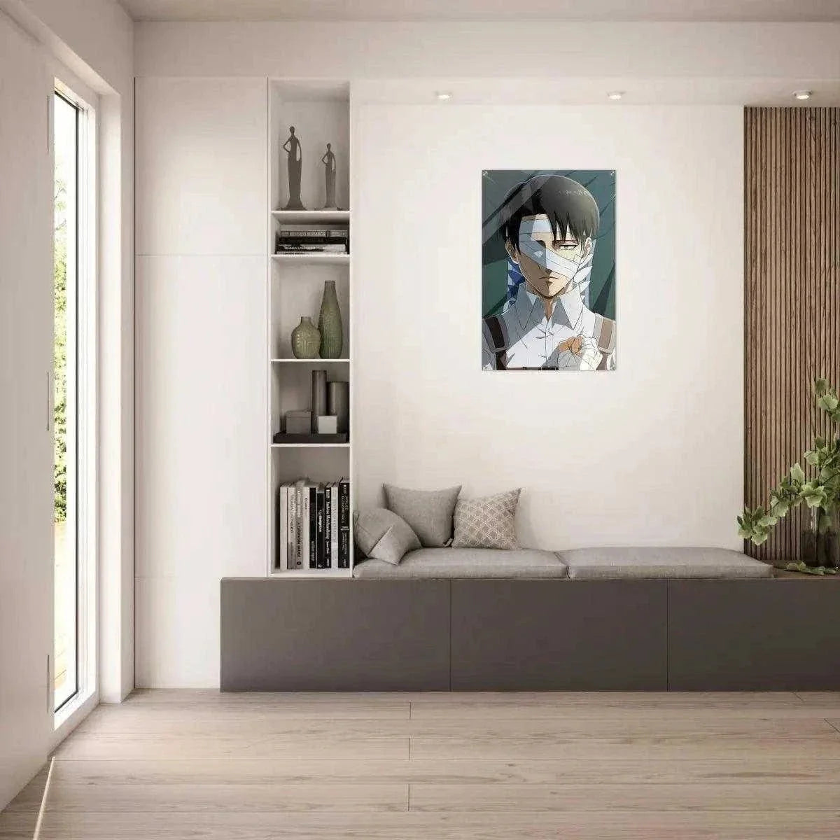 Shinzou o sasageyo - Attack on Titan - Anime Leinwandbild