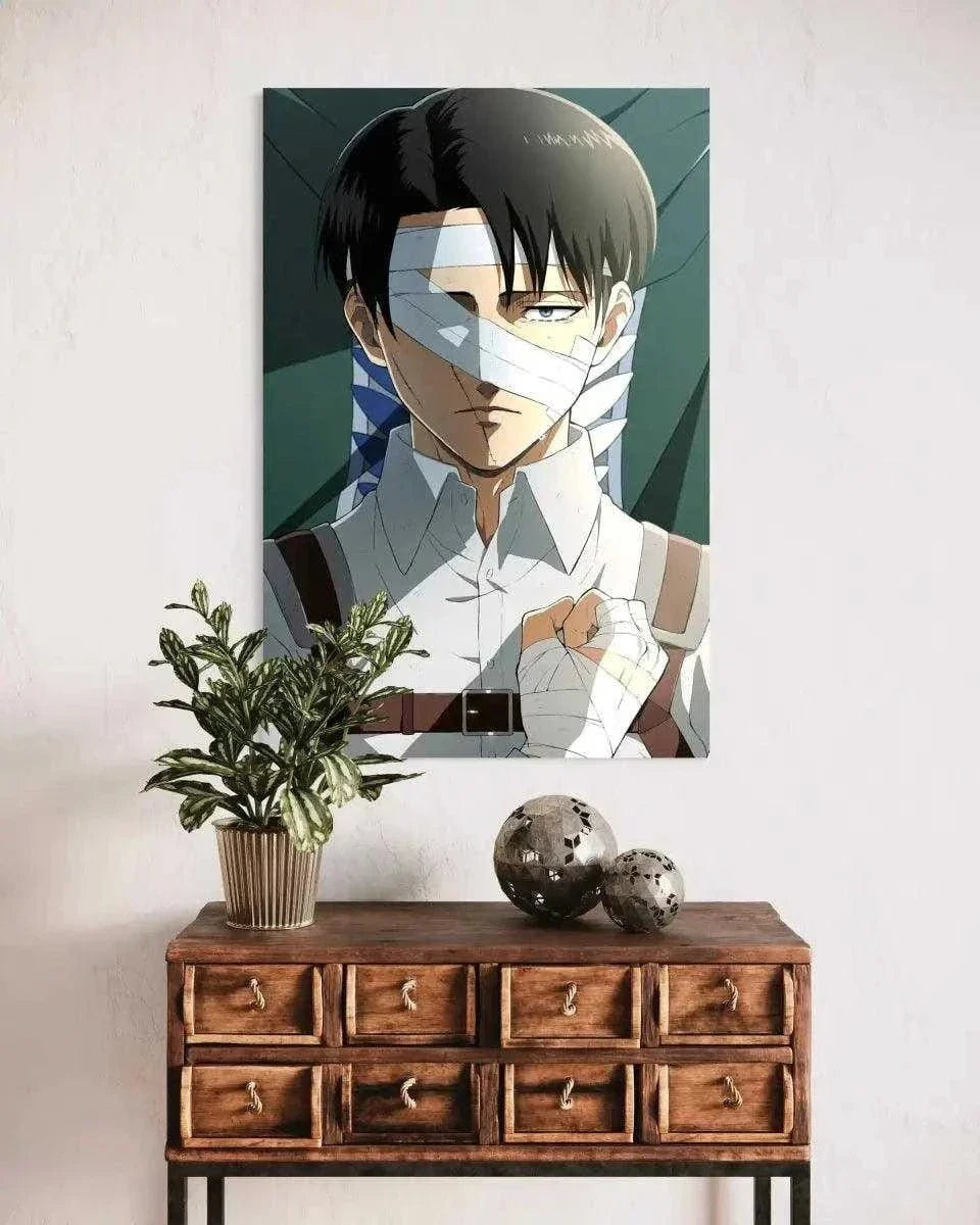 Shinzou o sasageyo - Attack on Titan - Anime Leinwandbild