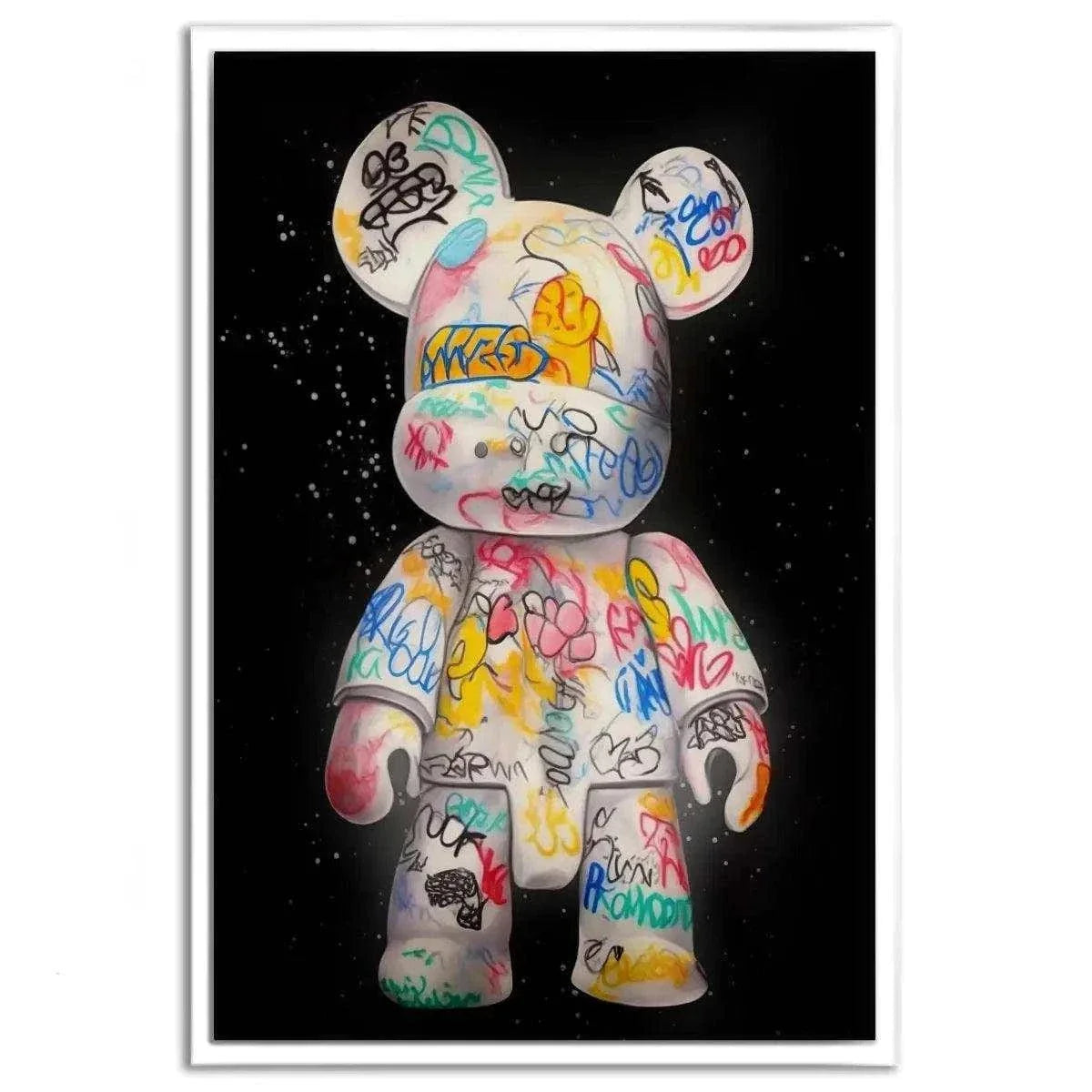 Signature Bear - Leinwandbild Luxuriös