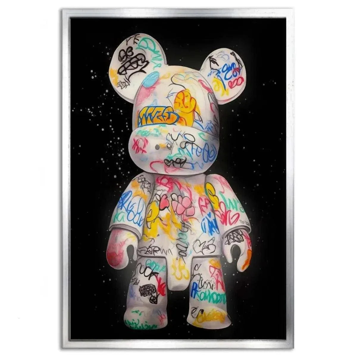 Signature Bear - Leinwandbild Luxuriös
