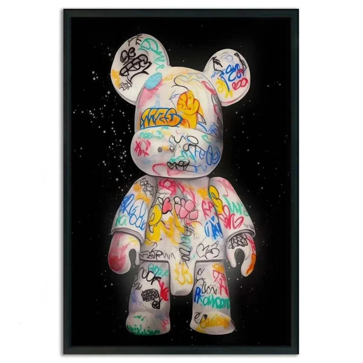 Signature Bear - Leinwandbild Luxuriös