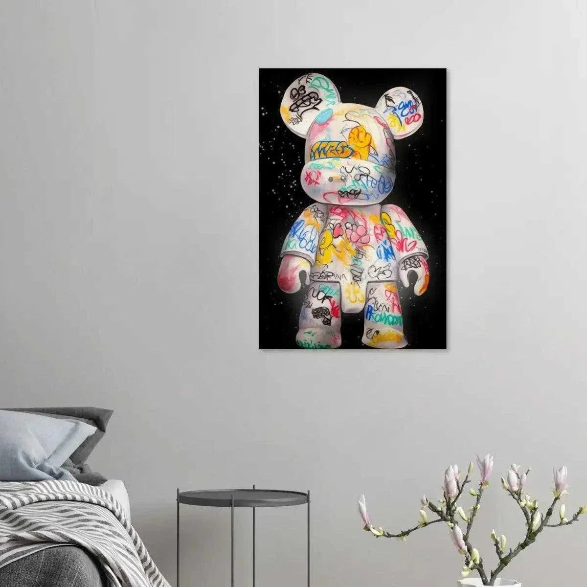 Signature Bear - Leinwandbild Luxuriös