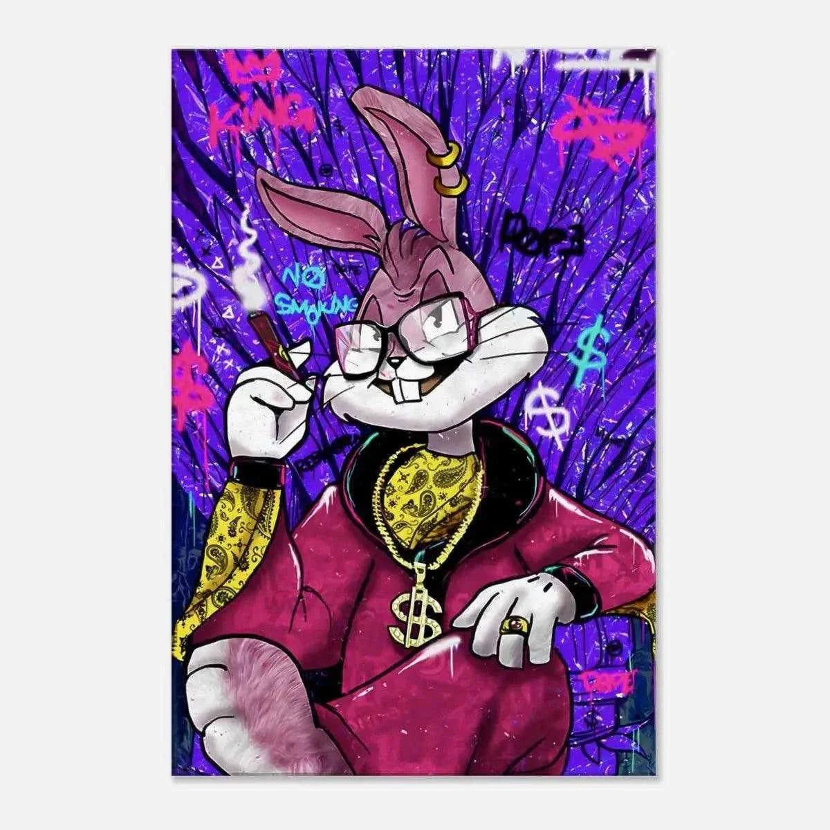 Smoking Bugs - Leinwandbild Pop Art
