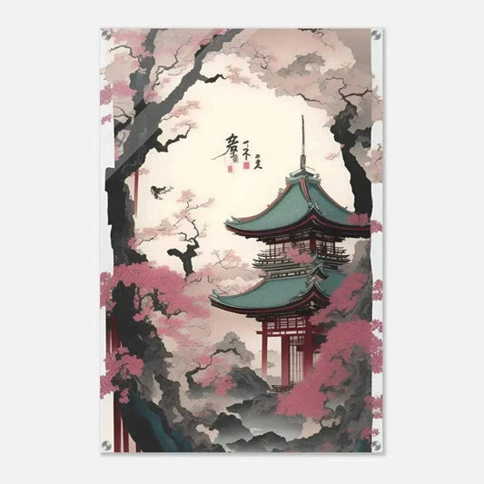 Spring in Japan - Leinwandbild Japanisch