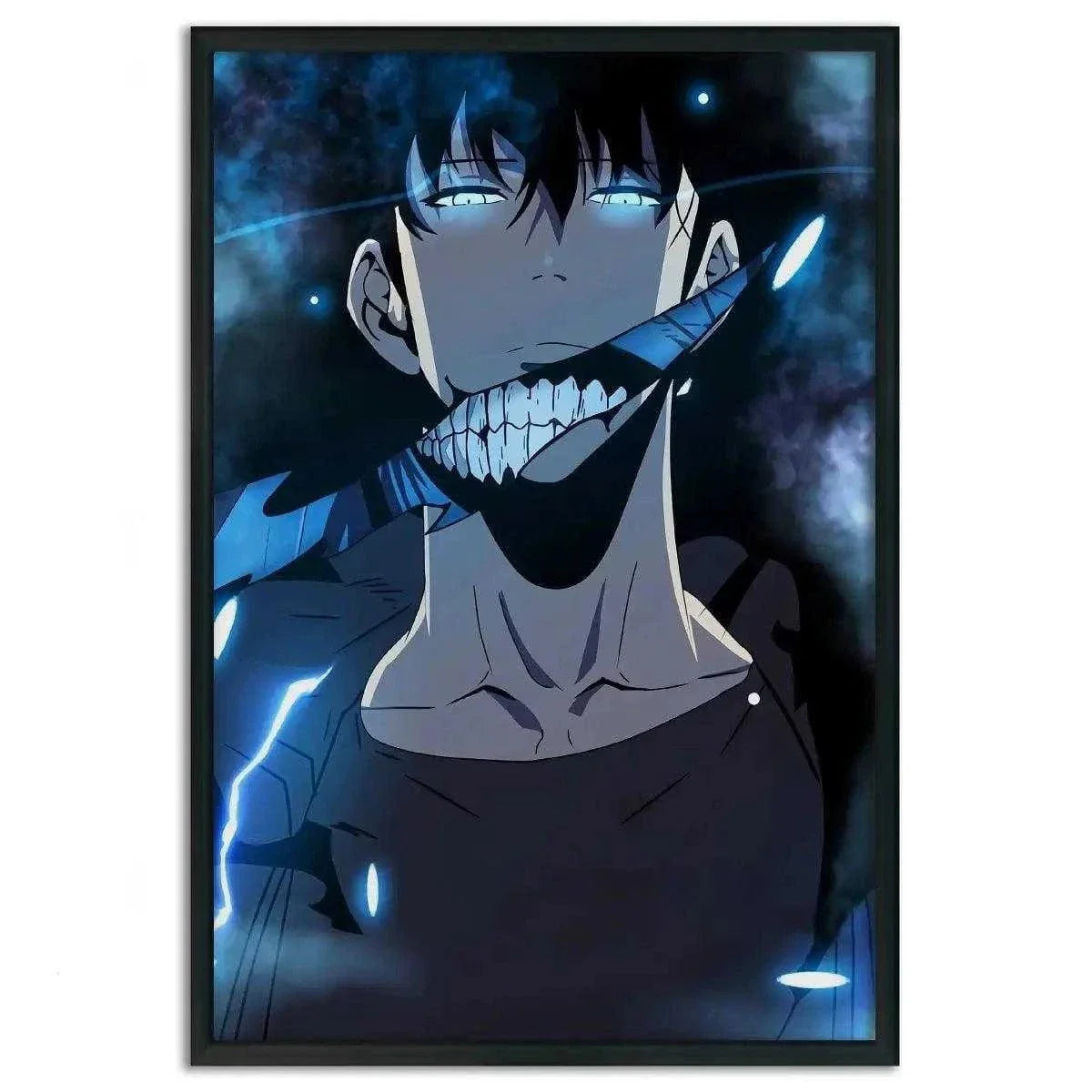 Sung Jinwoo Smile - Solo Leveling - Anime Leinwandbild
