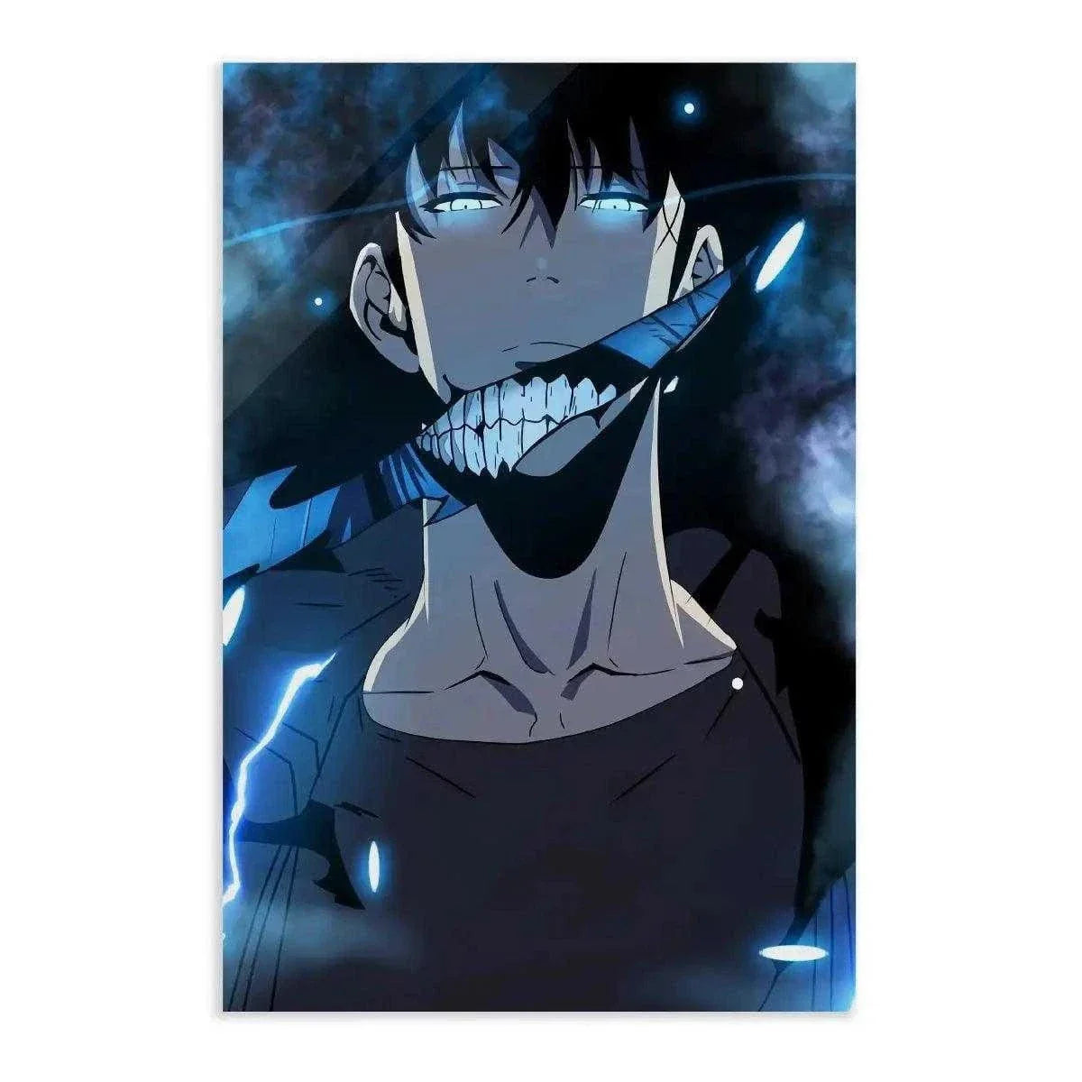 Sung Jinwoo Smile - Solo Leveling - Anime Leinwandbild