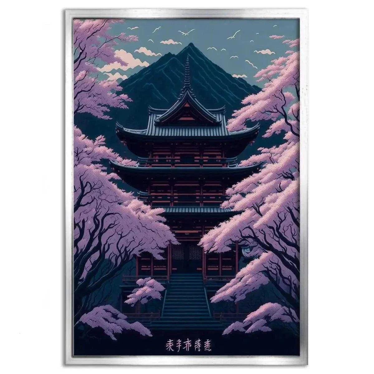 Temple of Life - Leinwandbild Japanisch