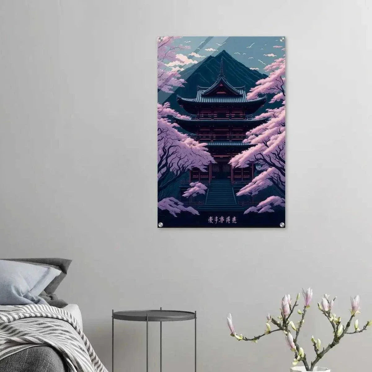 Temple of Life - Leinwandbild Japanisch