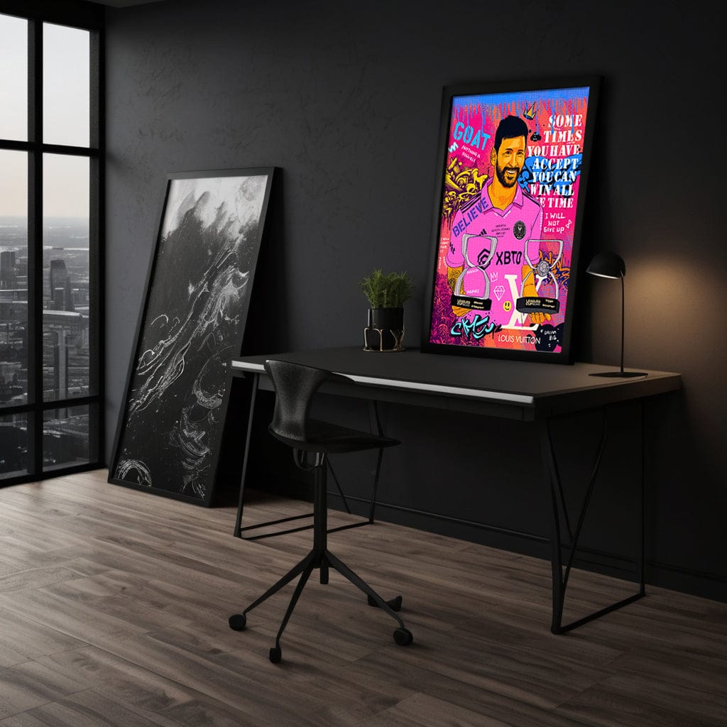 The Goat - Leinwandbild Pop Art