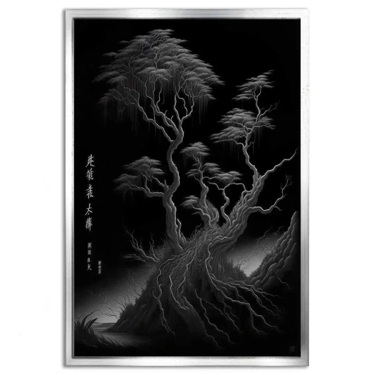 The Tree Of Eternal Life - Leinwandbild Japanisch