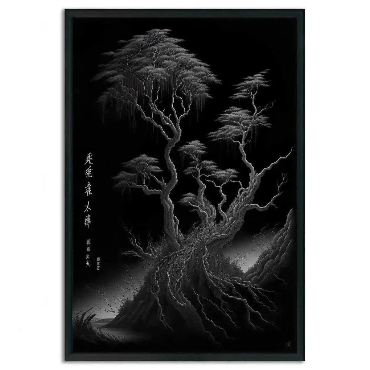The Tree Of Eternal Life - Leinwandbild Japanisch