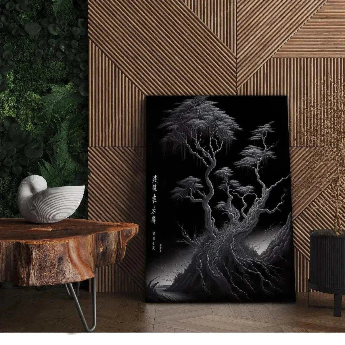 The Tree Of Eternal Life - Leinwandbild Japanisch