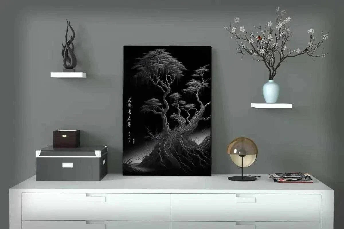 The Tree Of Eternal Life - Leinwandbild Japanisch