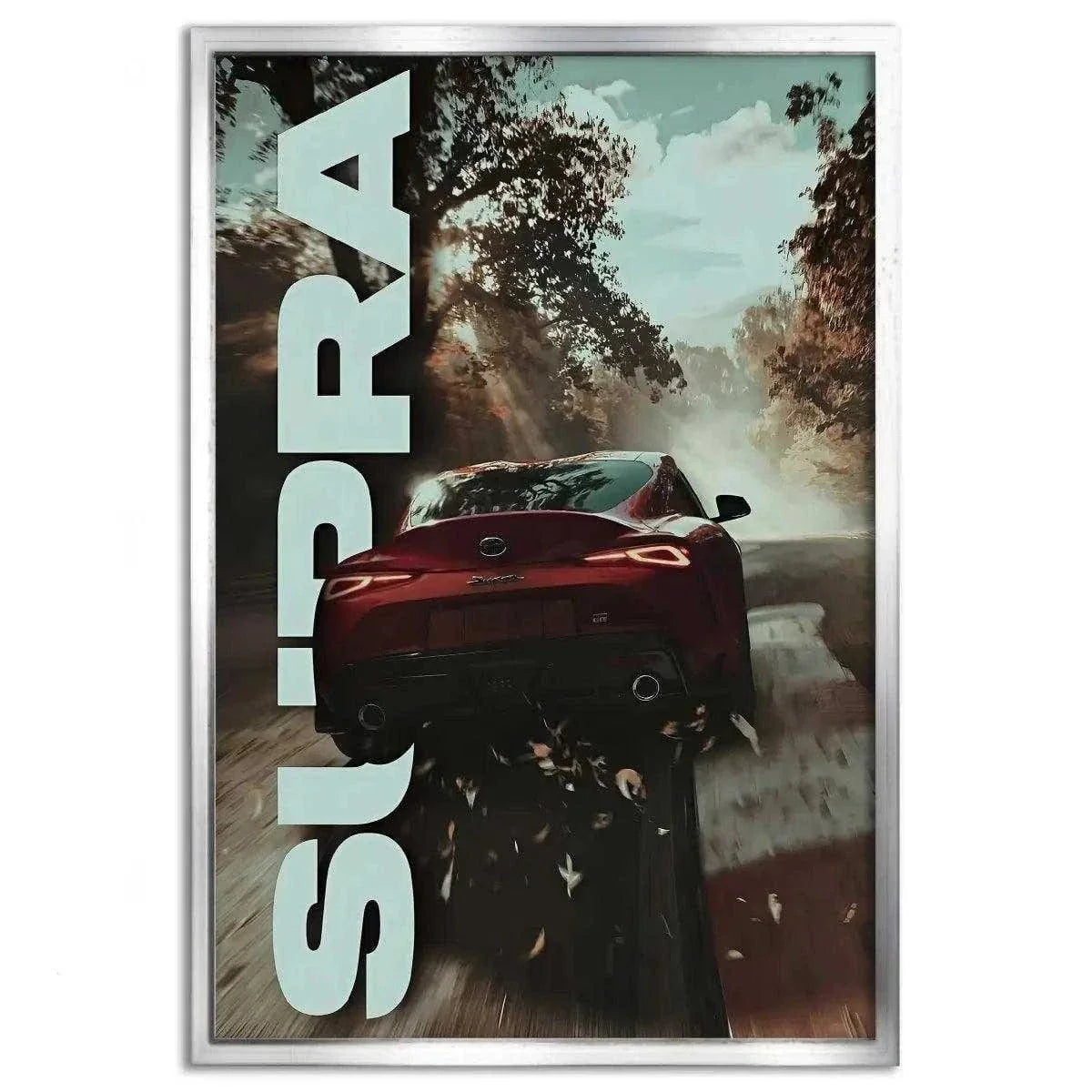 Toyota Supra - Auto Leinwandbild
