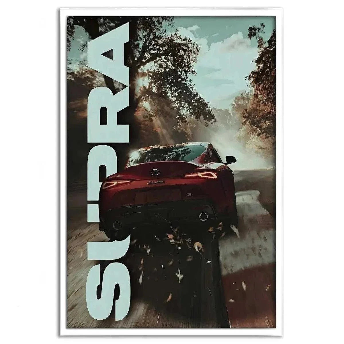 Toyota Supra - Auto Leinwandbild