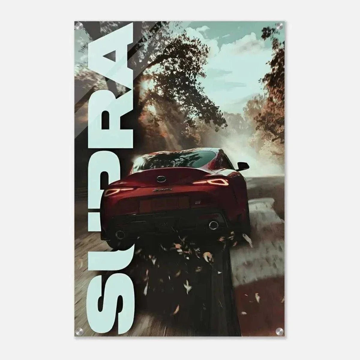 Toyota Supra - Auto Leinwandbild