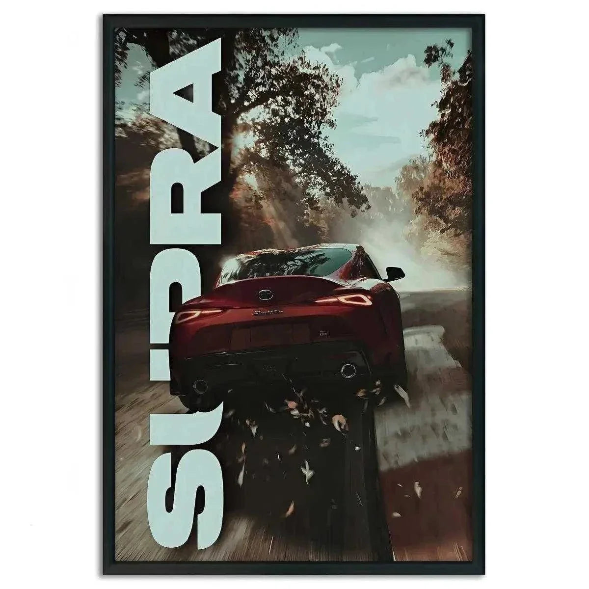 Toyota Supra - Auto Leinwandbild