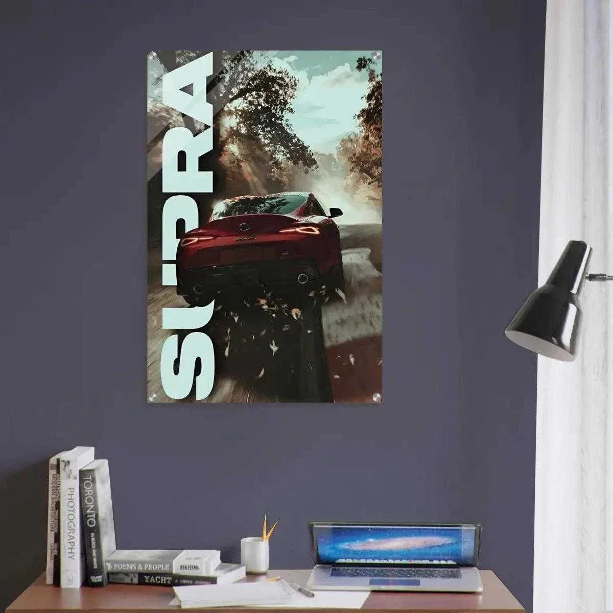 Toyota Supra - Auto Leinwandbild