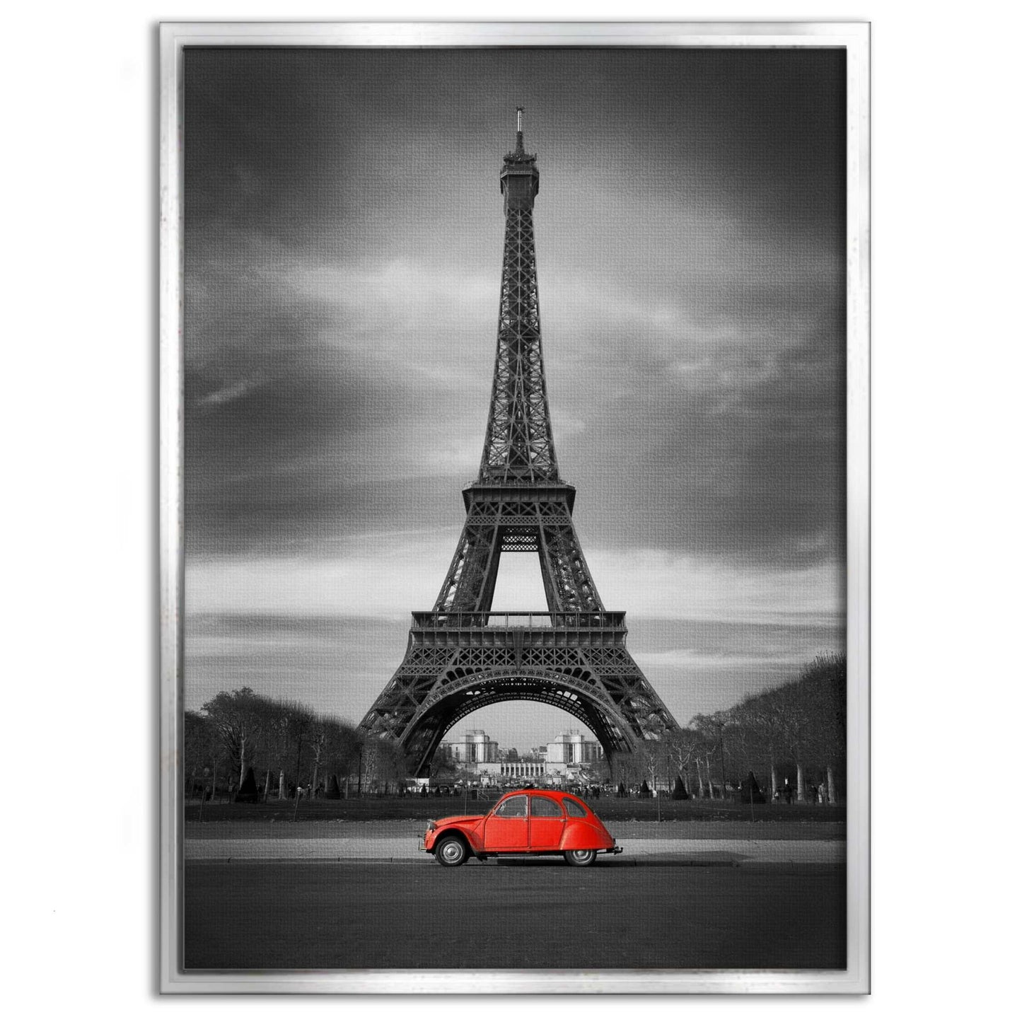 Welcome to Paris - Leinwandbild Stadt