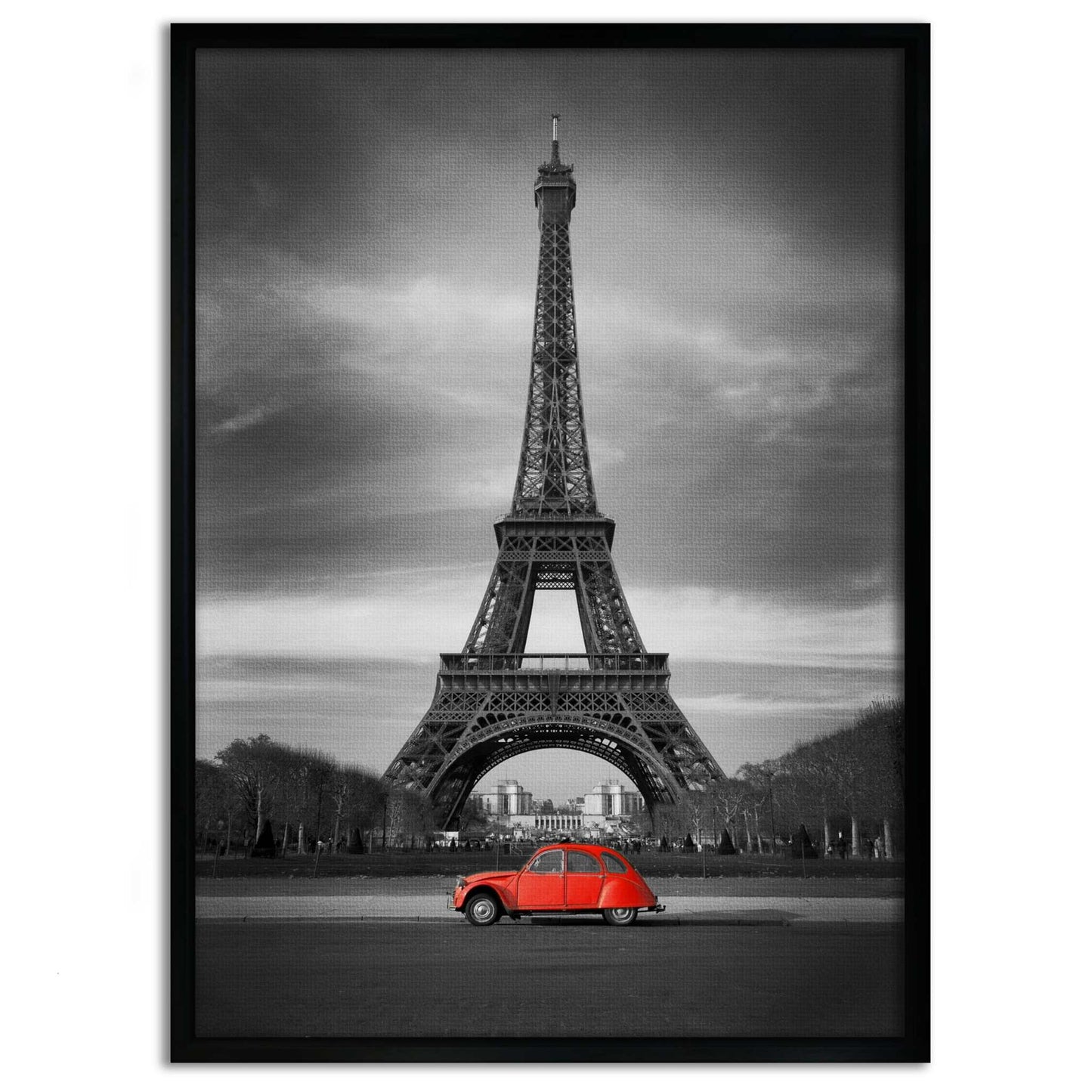 Welcome to Paris - Leinwandbild Stadt