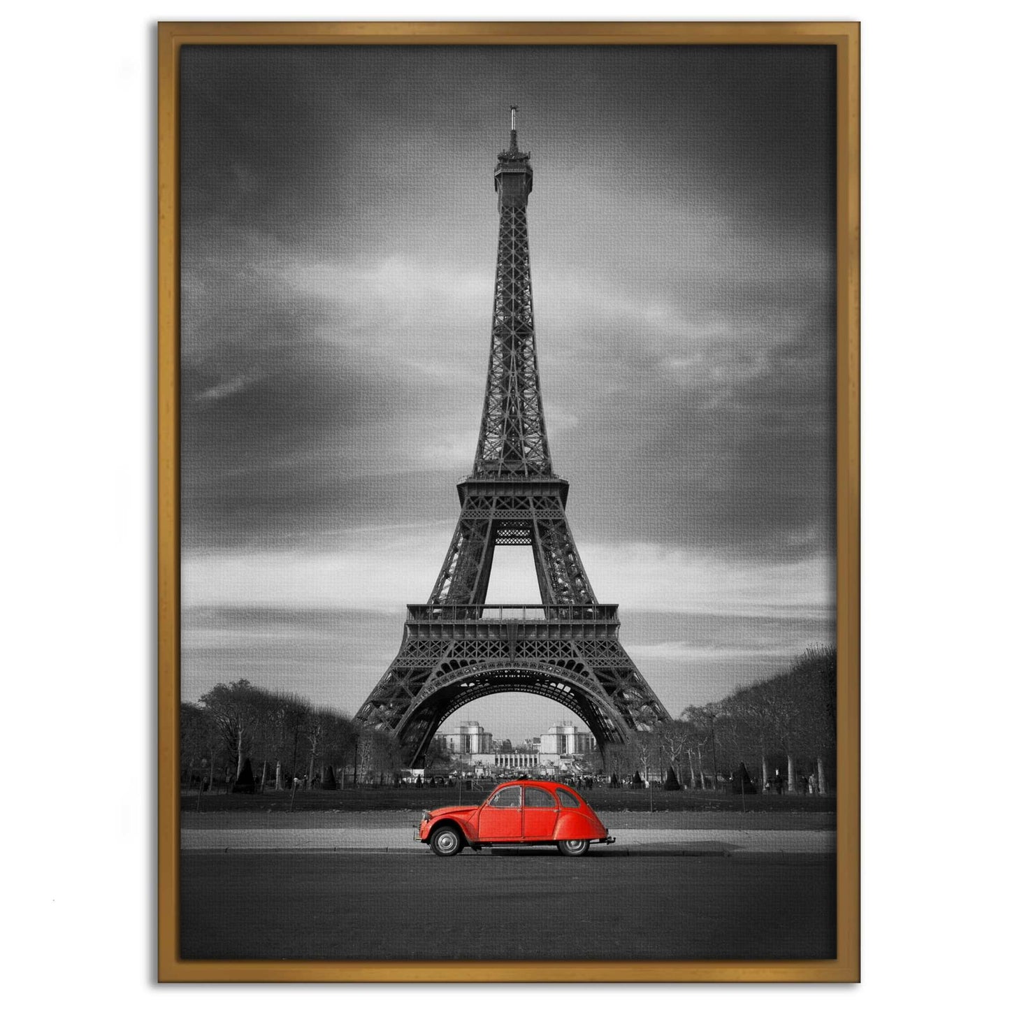 Welcome to Paris - Leinwandbild Stadt