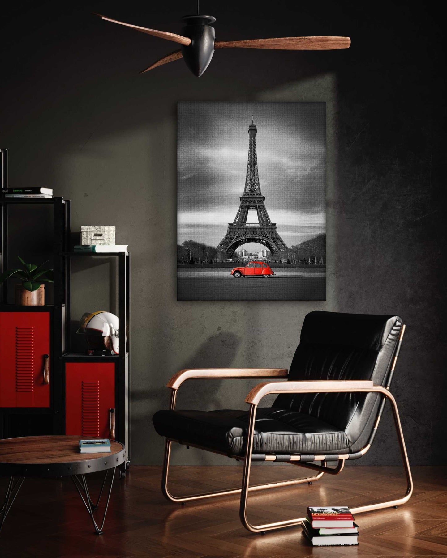Welcome to Paris - Leinwandbild Stadt