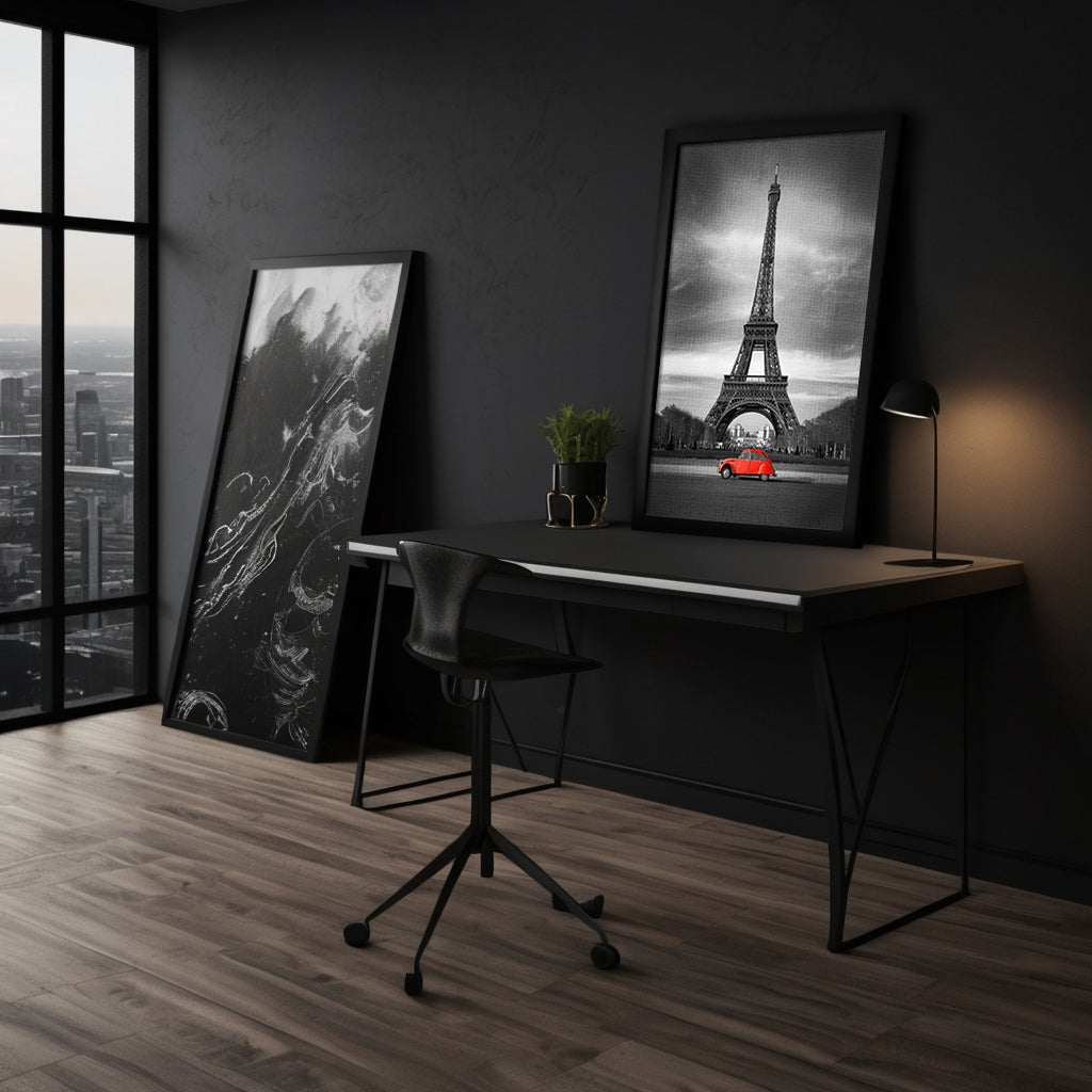 Welcome to Paris - Leinwandbild Stadt