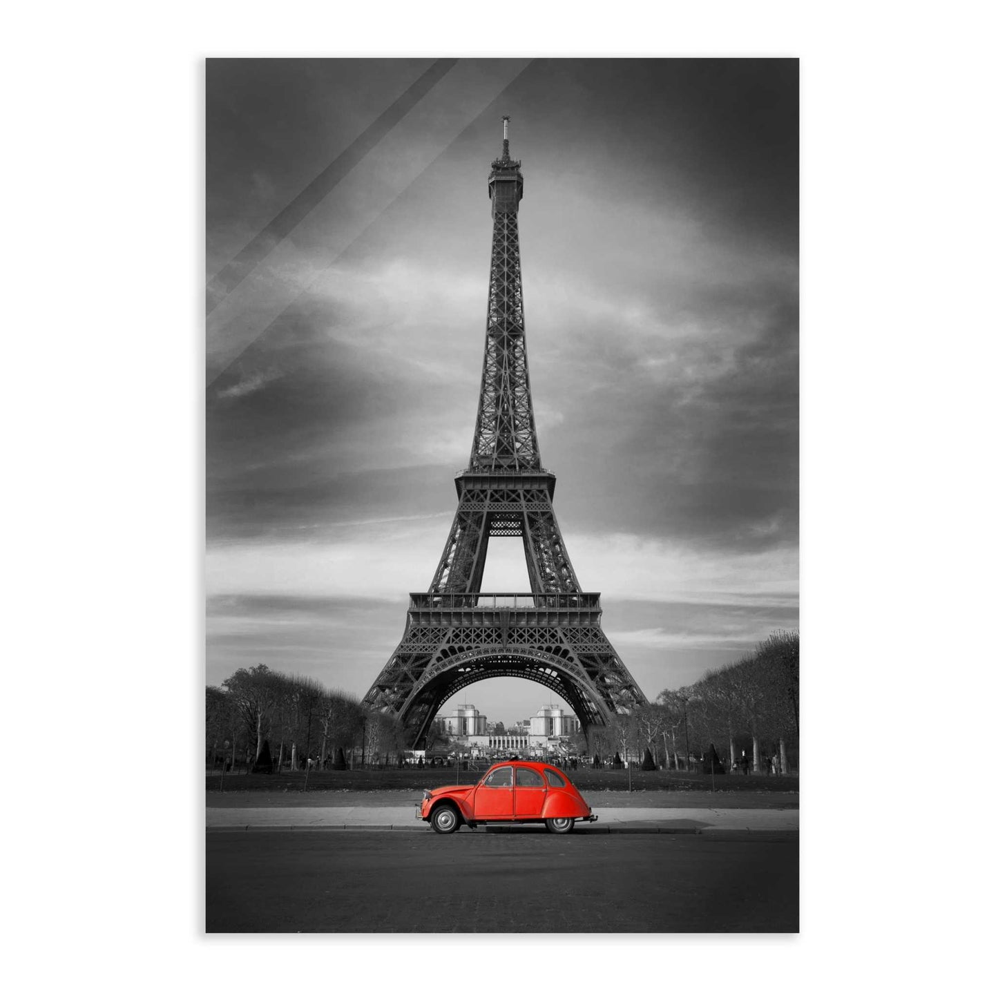 Welcome to Paris - Leinwandbild Stadt