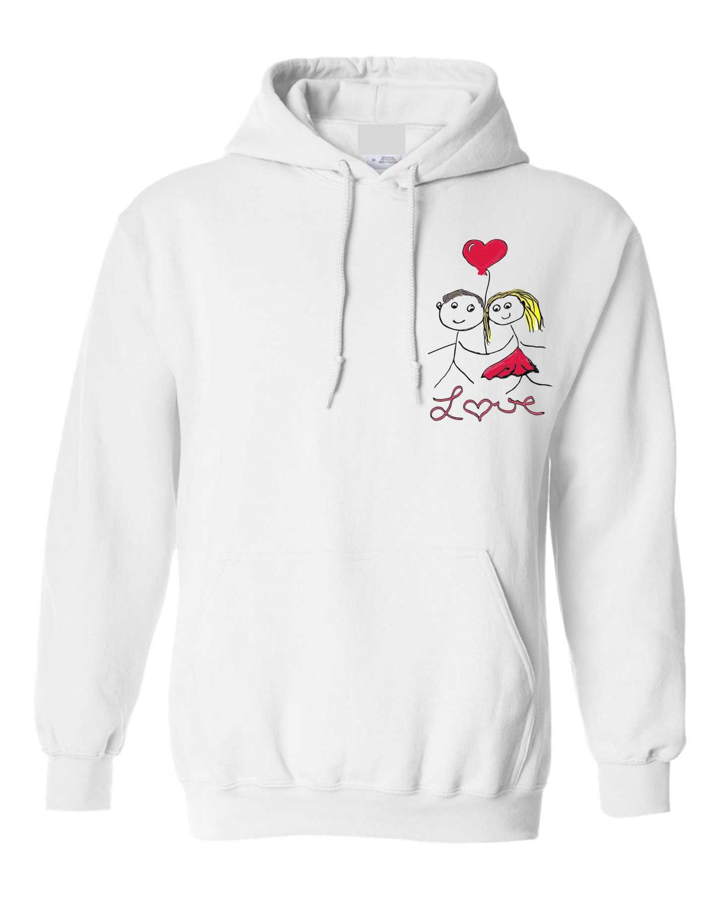 personalisierte Love Shirts und Hoody´s mit Strichmännchen Pefekt für den Valentinstag