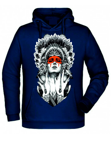 Hoody Indian Spirit in verschiedenen Farben