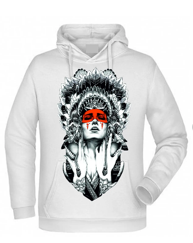 Hoody Indian Spirit in verschiedenen Farben