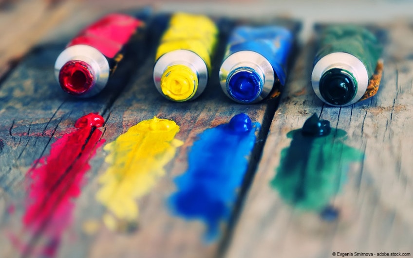 Acrylfarben